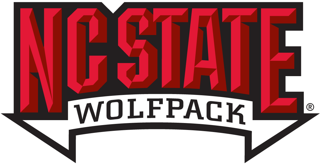 North Carolina State Wolfpack 2006-Pres Wordmark Logo v3 diy DTF decal sticker